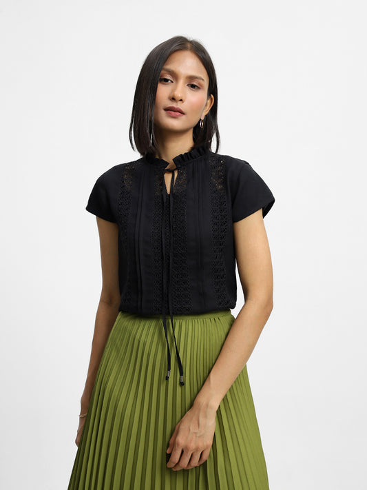 Wardrobe Plain Black Blouse