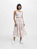 Bombay Paisley Printed Off White Top