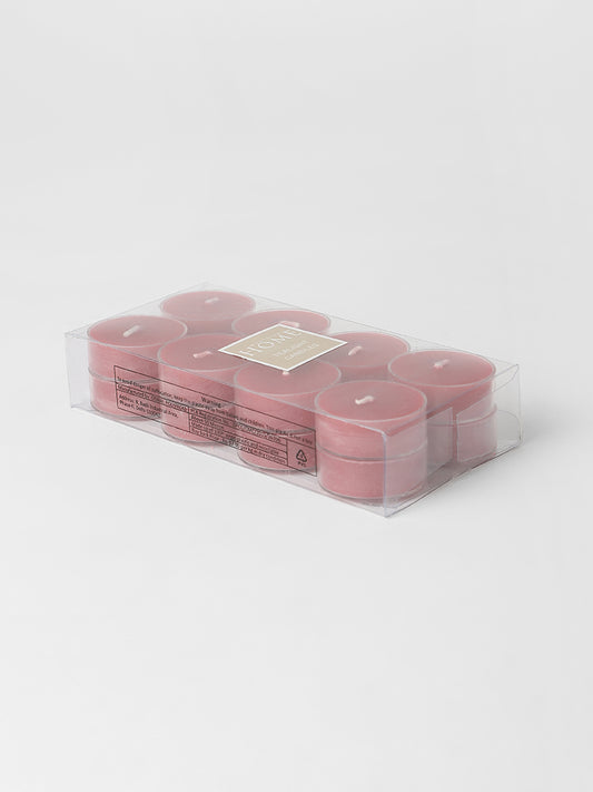 Westside Home Red Wax Acrylic Tealight