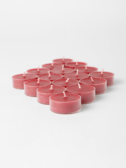 Westside Home Red Wax Acrylic Tealight