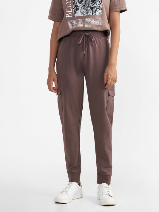 Studiofit Plain Brown Joggers