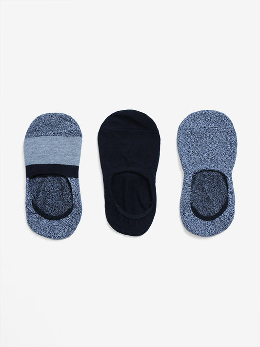 WES Lounge & Innerwear Solid Black Men's Socks - 3 Pairs