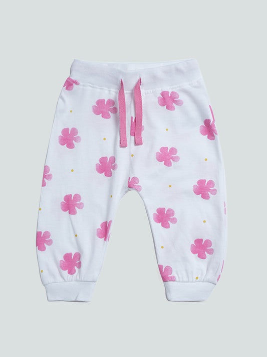 HOP Baby Printed Multi-Colored Joggers