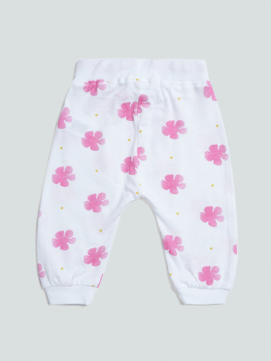 HOP Baby Printed Multi-Colored Joggers